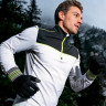 Водонепроницаемые перчатки DEXSHELL ULTRA THIN RUNNING GLOVES черный/серый/зеленый XL DG12603BYSXL